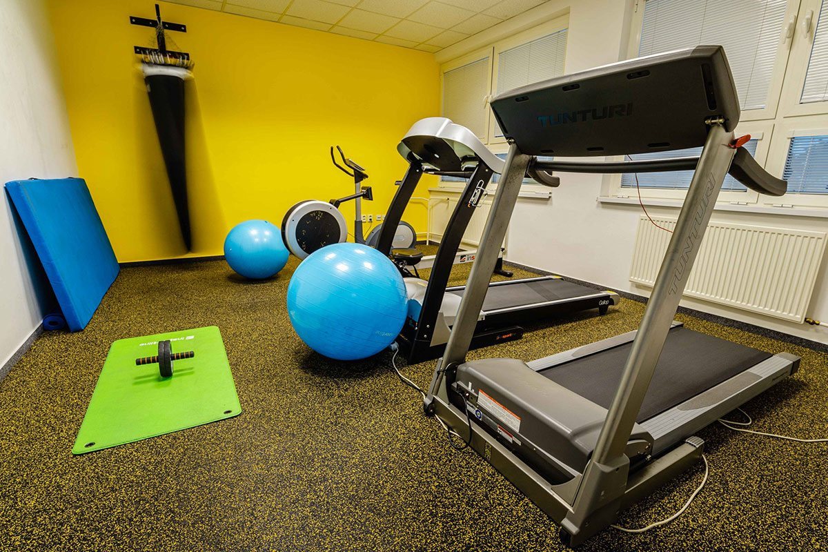 Telocvičňa v práci FITlandia