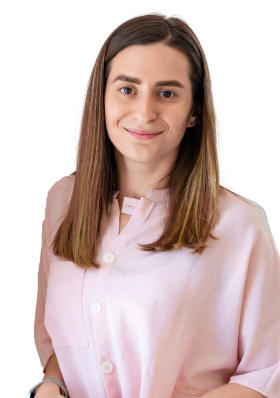 Hr manažér mladá žena profilová foto