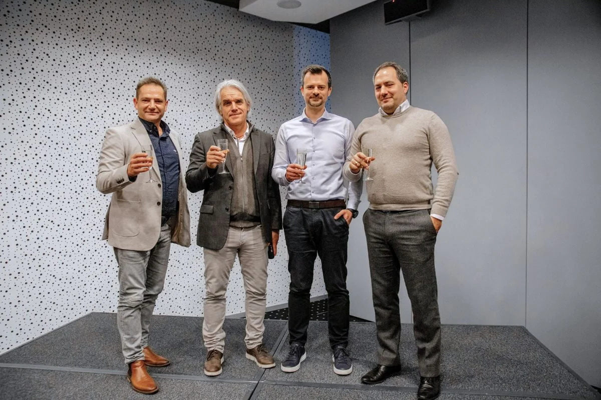 Milan Patassy, Robert Hess, Michal Zachar a Jan Vatter