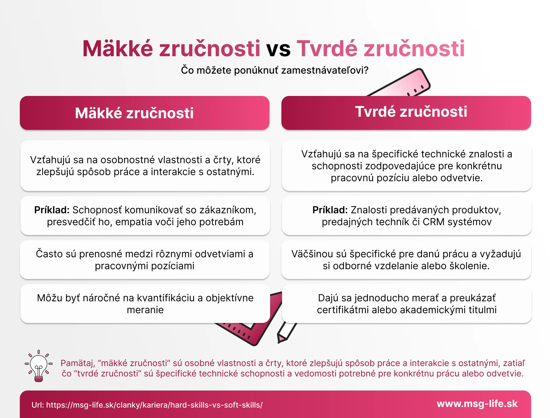 Rozdiel medzi hard skills a soft skills – msg life Slovakia Rozdiel medzi hard skills a soft skills